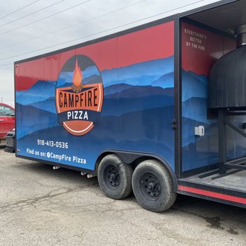 campfire pizza - Pizza truck. Best damn pizza in Oklahoma. I swear by it - Pizza Near Me campfire pizza - Pizza truck. Best damn pizza in Oklahoma. I swear by it - Pizza Near Me