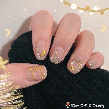 Bling Nail - Came back this time for some Christmas Nails~ (done by Sunmer) - Nail Salons Near Me - New York, New York Bling Nail - Came back this time for some Christmas Nails~ (done by Sunmer) - Nail Salons Near Me - New York, New York