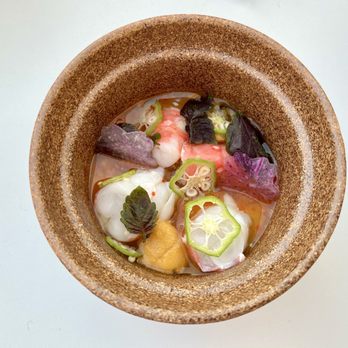 Kato - Tofu, spot prawn, black vinegar - Taiwanese Near Me - Los Angeles, California Kato - Tofu, spot prawn, black vinegar - Taiwanese Near Me - Los Angeles, California