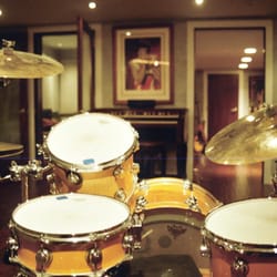 DW Custom Drum Kit in Studio A.