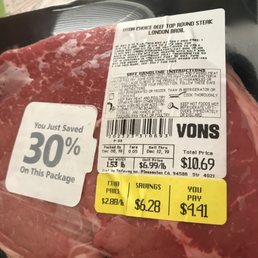 This shows the you pay price and the additional 30% I was supposed to get.