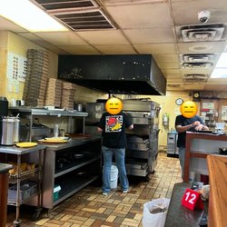 Mazzio's - Horribly stained ceiling with lots of dust and fuzz that looks like it hasn't been cleaned in years. Employees were not using gloves.