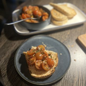 Goat & Vine Restaurant + Winery - Bruschetta - Wine Bars Near Me - Plano, Texas