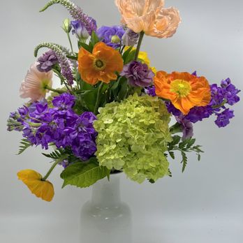 Keepsakes Florist - Stunning arrangement from their grab & go cooler. The poppies are spectacular! - Florists Near Me - Charleston, South Carolina