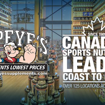 Popeye's Supplements -Edmonton - Vitamins & Supplements Near Me - Edmonton, Alberta Popeye's Supplements -Edmonton - Vitamins & Supplements Near Me - Edmonton, Alberta