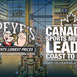 Popeye's Supplements -Edmonton