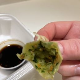 Vegetable Dumpling - inside Vegetable Dumpling - inside