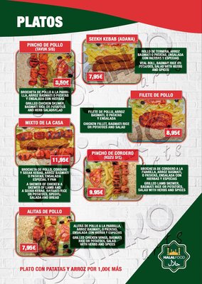 Menu photo 2 Spicy Grill & Pizza Madrid, M Menu photo 2 Spicy Grill & Pizza Madrid, M