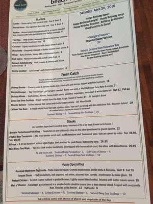 Menu photo 8 Beach House Decatur, IL