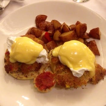 Parker's Restaurant - Seafood Benedict. they don't skip on the portion either and thats coming from someone who is a "bottomless pit." - New American Near Me - Boston, Massachusetts Parker's Restaurant - Seafood Benedict. they don't skip on the portion either and thats coming from someone who is a "bottomless pit." - New American Near Me - Boston, Massachusetts
