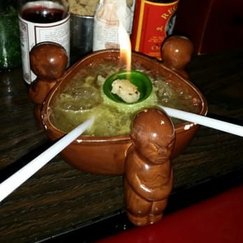 Forbidden Island - Scorpion bowl! Yum! - Tiki Bars Near Me - Alameda, California