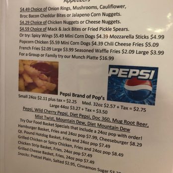 Pastime Lanes - Menu - Bowling Near Me - Hastings, Nebraska Pastime Lanes - Menu - Bowling Near Me - Hastings, Nebraska