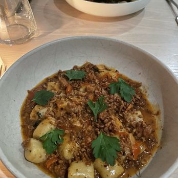 A kitchen and Bar - Potato gnocchi with tuna bolognese - Venues & Event Spaces Near Me - Washington, DC, District of Columbia