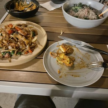 Hanuman Thai Eatery - Drunken noddles, boat noodles, and chicken satay - Thai Near Me - Costa Mesa, California