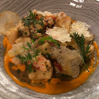 Chameleon - Lobster and hand rolled gnocchi - American Near Me - Maple Ridge, British Columbia Chameleon - Lobster and hand rolled gnocchi - American Near Me - Maple Ridge, British Columbia