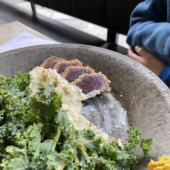 Zigu - Ahi with kale - Seafood Near Me - Honolulu, Hawaii