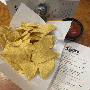 Merry Piglets Mexican Grill - chips and salsa - Mexican Near Me - Jackson, Wyoming