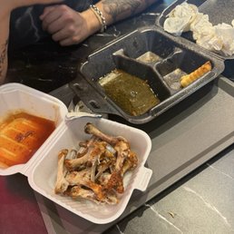 Wet lemon pepper and hot honey wings Wet lemon pepper and hot honey wings