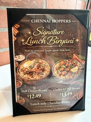 Menu photo 1 Chennai Hoppers Gaithersburg, MD Menu photo 1 Chennai Hoppers Gaithersburg, MD