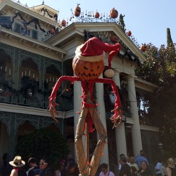Haunted Mansion - Decorations for Halloween season - Haunted Houses Near Me - Anaheim, California