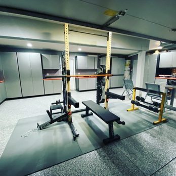 Perkins Custom Coatings - a gym with equipment - Flooring Near Me Perkins Custom Coatings - a gym with equipment - Flooring Near Me