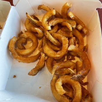 Jack in the Box - Large Curly Fry - Fast Food Near Me - Salinas, California
