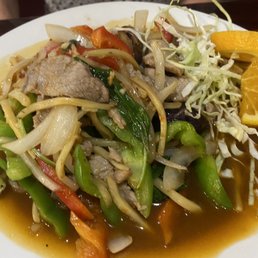Pad eggplant - my wife loved it, great for veggie cravings Pad eggplant - my wife loved it, great for veggie cravings