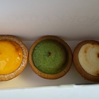 Hokkaido Baked Cheese Tarts - Mango, matcha, original - Bakeries Near Me - Elmhurst, New York Hokkaido Baked Cheese Tarts - Mango, matcha, original - Bakeries Near Me - Elmhurst, New York