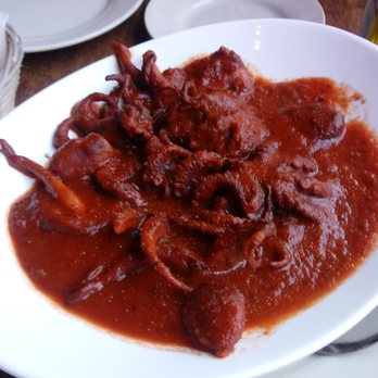 Arco Cafe - Moscardini al Cannonau 12.5 Baby octopus & Cannonau wine stew - Sardinian Near Me - New York, New York Arco Cafe - Moscardini al Cannonau 12.5 Baby octopus & Cannonau wine stew - Sardinian Near Me - New York, New York