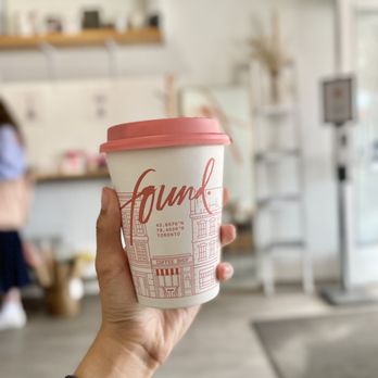 Found Coffee - College -  a hand holding a cup of coffee - Coffee & Tea Near Me - Toronto, Ontario