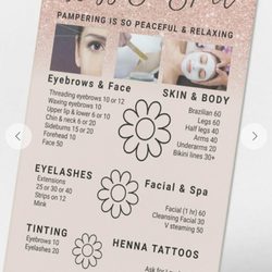 Gigi's Spa - Services & price list