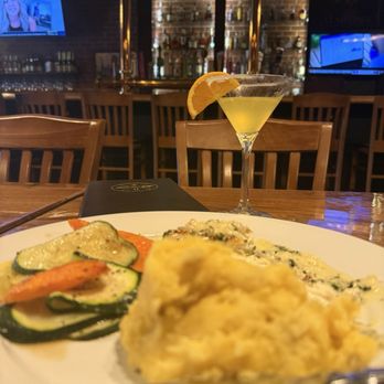 Falconer of Redlands - Orange Drop Martini Halibut - Seafood Near Me - Redlands, California Falconer of Redlands - Orange Drop Martini Halibut - Seafood Near Me - Redlands, California