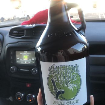 Tapped Apple Hard Cider - Filled with peach goodness - Breweries Near Me - Salida, California