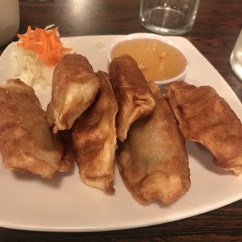 Big Sky Thai - Deep fried potstickers with chicken and vegetables - Thai Near Me - Livingston, Montana Big Sky Thai - Deep fried potstickers with chicken and vegetables - Thai Near Me - Livingston, Montana