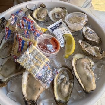 Frenchys Outpost Bar & Grill - Dozen "Raw-Some" Oysters - Bars Near Me - Dunedin, Florida