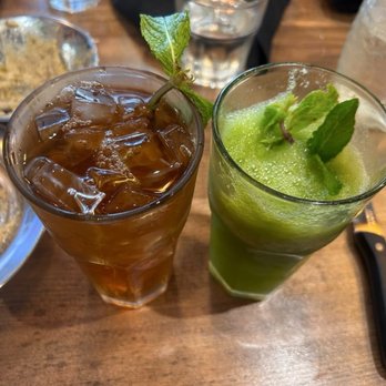 Fava Pot - Iced tea and iced mint lemonade - Egyptian Near Me - McLean, Virginia Fava Pot - Iced tea and iced mint lemonade - Egyptian Near Me - McLean, Virginia
