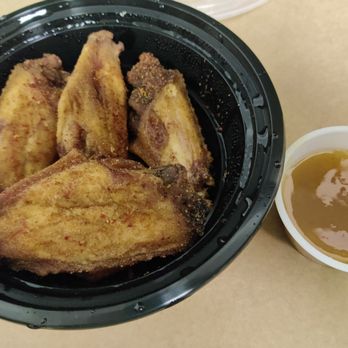 Far East Pizza - Coriander wings with mango chutney - Pizza Near Me - Allen, Texas