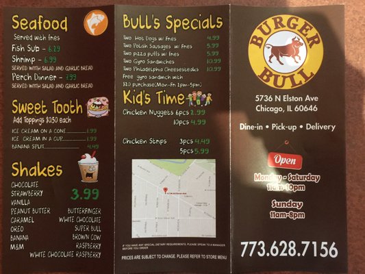 Menu photo 6 Burger Bull Restaurant Chicago, IL Menu photo 6 Burger Bull Restaurant Chicago, IL