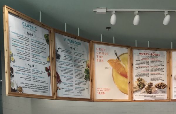 Menu photo 1 Tropical Smoothie Cafe Las Vegas, NV