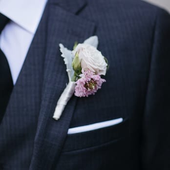 Petite Petal - Husband's boutonniere. - Florists Near Me - Campbell, California