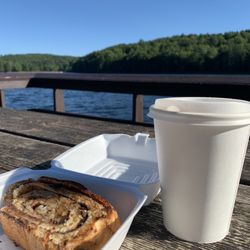 Gilbert Lake State Park - Breakfast by the lake