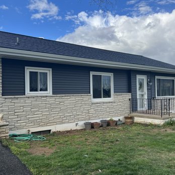 Royal Exteriors - A picture of our new roof and siding and gutters - Roofing Near Me - Paradise, Pennsylvania