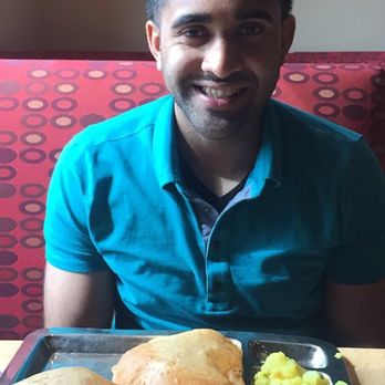Saravana Bhavan - Puri with Potato Masala and Paneer Curry Side - Indian Near Me - Edison, New Jersey
