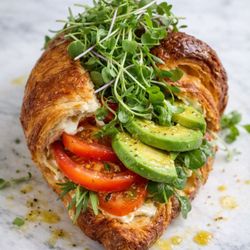 Avocado Tomato Croissant