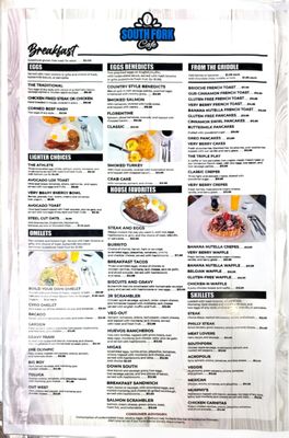 Menu photo 1 Southfork Cafe Murphy, TX