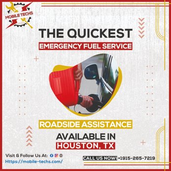Mobile Techs - Fastest onsite Fuel Delivery service by Mobile-Techs in Houston, Texas Call us today at: 915-265-7219 - Auto Repair Near Me - Houston, Texas Mobile Techs - Fastest onsite Fuel Delivery service by Mobile-Techs in Houston, Texas Call us today at: 915-265-7219 - Auto Repair Near Me - Houston, Texas