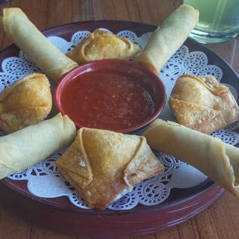 Aki Sushi - Spring rolls and krab rangoon as part of the Saturday lunch special for two - Sushi Bars Near Me - Oldsmar, Florida Aki Sushi - Spring rolls and krab rangoon as part of the Saturday lunch special for two - Sushi Bars Near Me - Oldsmar, Florida