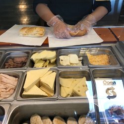 Sandwiches to go.