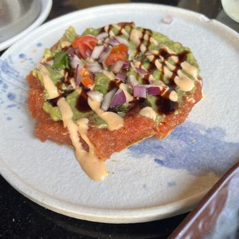 Coco Sushi Lounge & Bar - Spicy Tuna Pizza - Sushi Bars Near Me - Delray Beach, Florida