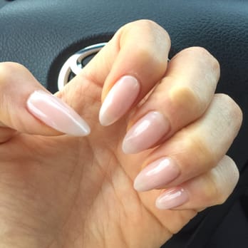 Q Nails & Lashes - Three coats of #49 translucent nude - Nail Salons Near Me - Houston, Texas